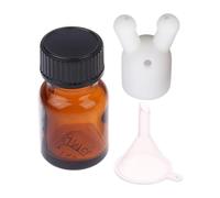 Inhalateur Nasal Aromathérapie - 80 G Diffuseur D’Huile Personnel | Silicone Verre Inhalateur Double Trou Portable Pour Relaxation ée Et Bien-être Femmes Et Adultes