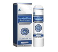 Inhalateur nasal complexe pour hommes, stick inhalateur nasal naturel, inhalateur nasal MenStick, redonne énergie et vitalité, procure un confort quotidien (1pcs)