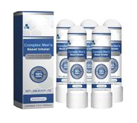 Inhalateur nasal complexe pour hommes, stick inhalateur nasal naturel, inhalateur nasal MenStick, redonne énergie et vitalité, procure un confort quotidien (5pcs)