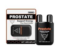 Inhalateur nasal de prostate, anti-fuite, double trou, diffuseur d'aromathérapie personnel, flacon distributeur de nez propre, 3,9 x 1,8 x 6,8 cm, facile à utiliser, portable pour homme