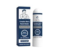 Inhalateur nasal pour hommes | Complément énergétique de poche | Formule douce | Faites le plein d'énergie où et quand vous voulez