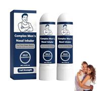 Inhalateur Surfgow, stick nasal Surfgow Vital, retrouvez toute votre énergie, redonnez-vous de la vitalité, ingrédients naturels doux et non irritants (2pcs)