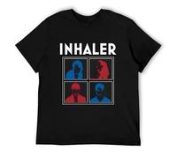 Inhaler T Shirt Irish Indie Guitar Rock Band BlackOne Size
