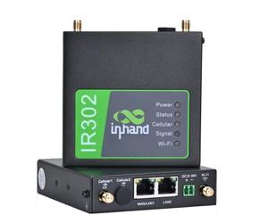 InHand Networks IR302 Routeur VPN Industriel IoT Double Carte SIM, 4G LTE Cat 4, Antenne Externe, Wi-FI, Géré Via Plateforme Cloud Compatible Toute SIM opérateurs, WLAN Camping Car Caravane Bateau