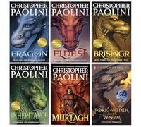 Inheritance Cycle 6 Books Collection Set By Christopher Paolini (Murtagh, Eragon, Eldest, Brisingr, Inheritance & The Fork, the Witch, and the Worm)