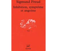 Inhibition, symptôme et angoisse