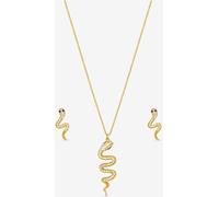 Inicio Inicio Gold Cubic Zirconia Snake Gift Box Set