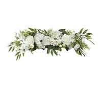 INIFLM Guirlande de roses artificielles de 50 cm pour décoration de maison, mariage, mur, porte