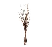 INIFLM Lot de 10 branches de saule artificielles bouclées, 66 cm, fausses tiges de vigne vintage réalistes pour vases, loisirs créatifs, décoration d'arrangement floral de mariage
