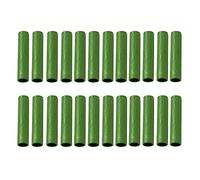 INIFLM Lot de 24 connecteurs droits en plastique pour piquets de jardin Vert 8 mm
