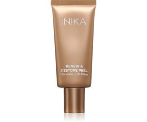 INIKA Organic Renew + Restore Peel masque exfoliant illuminateur avec AHA Acids 30 ml