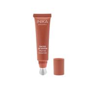 INIKA Sérum à lèvres teinté bio | Infusé à la céramide + peptide, lavage transparent de couleur, repulpe, adoucit, lisse, hydrate et répare. Naturel et végétalien (bois de rose)