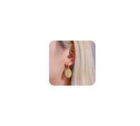 Inilbran Boucles D'oreilles Boho Vierge Marie Boucles D'oreilles Or Disque Pièce De Monnaie Boucles D'oreilles Vierge Marie Boucles D'oreilles Religieuses Boucles D'oreilles Médaille Bijoux Pour