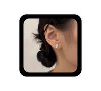 Inilbran Boucles d'oreilles en cristal boho Boucles d'oreilles de chat en strass Minuscule étalon mignon Petit animal adorable cumul de compagnie pour les femmes