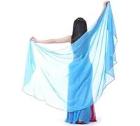 ININOSNP Accessoires de Danse Half-Circle Belly Dance Scarf-Style Chiffon Veil, Costume Accessories(7)