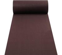 ININOSNP Allée de Mariage, Tapis de décoration de fête intérieure, Tapis d'événement jetable d'église de Plage extérieure découpable(Color:Coffee Color,Size:1x20m)