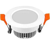 ININOSNP Downlight encastré à LED Robuste, Blanc à intensité Variable, Installation de rénovation Simple, lumière du Jour, plafonnier Ultra-Mince certifié(Warm Light-3000k)