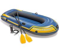 ININOSNP Ensemble de Bateaux gonflables for Adultes, Bateau de pêche Gonflable, Kayak Gonflable for 1,2,3 Personnes avec rames, Pompe, radeaux d'eau for lac, Piscine