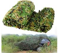 ININOSNP Filets de camouflage, filets militaires de chasse, filet d'ombrage pour le camping avec ombre, tir, chasse, forêt (6 x 6 m)