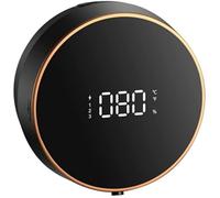 ININOSNP Haute qualité Désinfectant Automatique for Les Mains Distributeur de Savon en Mousse Domestique capteur sans poinçon Salle de Bain Lavage des Mains(Black)