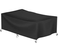 ININOSNP Housse imperméable épaisse Nappe de Balcon d'extérieur 120 x 60 x 90 cm, adaptée aux Tables rectangulaires, chaises et canapés en rotin 420D