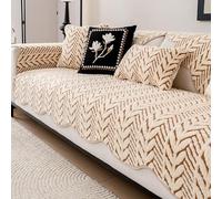 ININOSNP Housses de Protection pour canapé Housse de canapé Ultra-Douce, Lavable en Machine, Style Rustique Neutre, décoration intérieure(90 * 160cm)