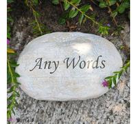 ININOSNP Monuments commémoratifs pour Animaux Pierres de Jardin commémoratives décoratives personnalisées, gravées avec n'importe Quel Texte