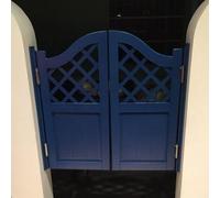 ININOSNP Porte battante de Salon, Porte battante Occidentale en Bois de Bar de Cowboy, Porte battante de Couloir de Cuisine écologique avec charnières, for Restaurant(W90cmxH90cm)