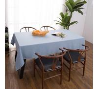 ININOSNP Protection de Table Protecteur de Table résistant à l'huile, aux déversements et à l'eau for Cuisine/cafés/Brunch(C,140 * 140cm)