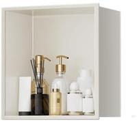 ININOSNP Rangement pour Salle de Bain Niche de Douche encastrée en Acier Inoxydable 304 for Un Rangement de Salle de Bain sans Effort(Bianco)