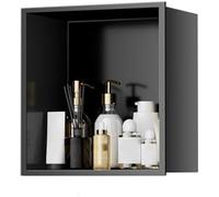 ININOSNP Rangement pour Salle de Bain Niche de Douche encastrée en Acier Inoxydable 304 for Un Rangement de Salle de Bain sans Effort(Black)