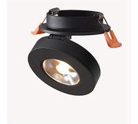 ININOSNP Robuste 3w5w7w10w Angle Réglable Ultra-Mince COB Downlight Spot Plafonnier Éclairage Intérieur avec Conducteur LED(White-White Light,3w)