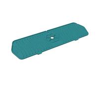 ININOSNP Séchage Rapide Robinet Anti-éclaboussures Tapis en Silicone évier Tapis de captage Tapis de séchage Cuisine Tapis de Drainage antidérapant Dessus de Table Tapis Dessous de Verre(Green,S)