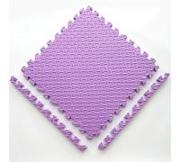 ININOSNP Tapis pour bébés Tapis de Jeu emboîtables de 2,5 cm d'épaisseur for Sol de Gymnastique, Puzzle, Tapis en Mousse, Installation Facile à Faire soi-même(Purple,30x30x2.5cm)