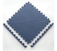 ININOSNP Tapis pour bébés Tapis de Jeu emboîtables de 2,5 cm d'épaisseur for Sol de Gymnastique, Puzzle, Tapis en Mousse, Installation Facile à Faire soi-même(Navy Blue,60x60x2.5cm)