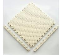 ININOSNP Tapis pour bébés Tapis de Jeu emboîtables de 2,5 cm d'épaisseur for Sol de Gymnastique, Puzzle, Tapis en Mousse, Installation Facile à Faire soi-même(Bianco,30x30x2.5cm)
