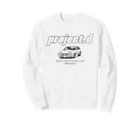 Initial D Project.D Varsity Style Logo Car Manga Anime Sweatshirt