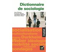 Initial - Dictionnaire de sociologie - Jean Etienne - Hatier - Poche - Dictionnaire et encyclopédie
