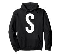 Initiale du Monogramme Lettre S Sweat à Capuche