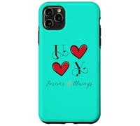 Initiales U & Y pour couple, mariage, anniversaire, Mr & Mrs Coque pour iPhone 11 Pro Max