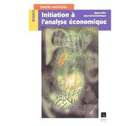 Initiation a l analyse economique Approche macroéconomique - Pur - Presses Universitaires Rennes - broché - Scolaire / Universitaire
