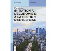 Initiation à l’économie et à la gestion d’entreprise – De Gruyter