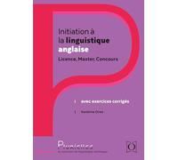 Initiation à la linguistique anglaise