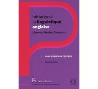 Initiation à la linguistique anglaise