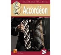 Initiation à l'accordéon en 3D - 1 Livre + 1 CD + 1 DVD G