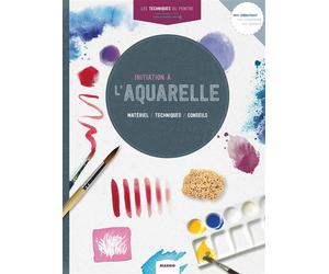 Initiation à l'aquarelle Matériel Techniques Conseil - Collectif - Fleurus - broché - Guide