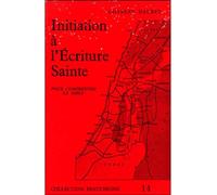 Initiation à l'écriture sainte