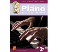 Initiation au piano & autres claviers en 3D (1 Livre + 1 CD + 1 DVD)