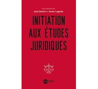 Initiation aux études juridiques
