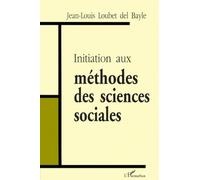 Initiation Aux Methodes Des Sciences Sociales
